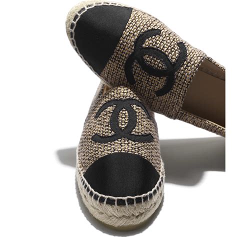 espadrillas modrllo chanel basse|Chanel espadrilles.